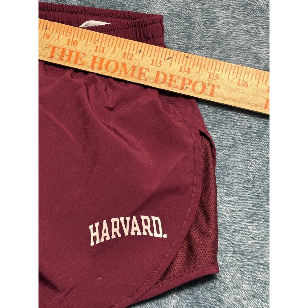 Nike Womens Harvard Dri-FIT Shorts Size S Burgundy Woven Athletic Activewear - Picture 4 of 9
